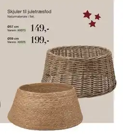 Harald Nyborg Skjuler til juletræsfod tilbud