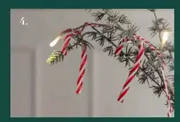 Harald Nyborg Lyskæde sukkerstokke 10 LED., DKK 29 tilbud