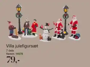 Harald Nyborg Villa julefigursæt, DKK 79 tilbud
