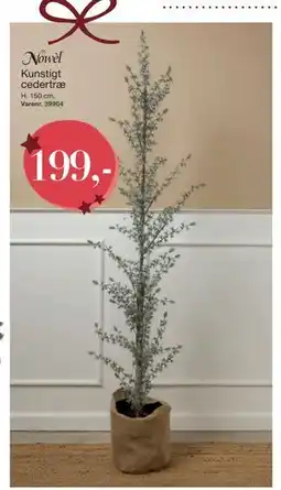 Harald Nyborg Kunstigt cedertræ, DKK 199 tilbud