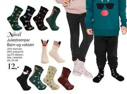 Harald Nyborg Julestrømper Barn og voksen, DKK 12 tilbud