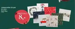 Harald Nyborg Juleservietter 20-pak, DKK 8 tilbud