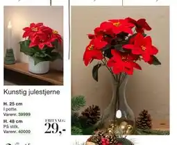 Harald Nyborg Kunstig julestjerne, DKK 29 tilbud