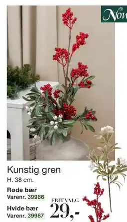 Harald Nyborg Kunstig gren, DKK 29 tilbud