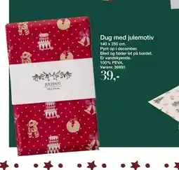 Harald Nyborg Dug med julemotiv, DKK 39 tilbud