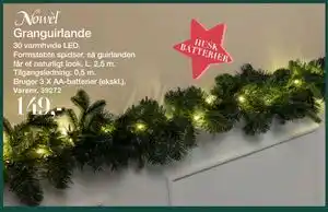 Harald Nyborg Granguirlande, DKK 149 tilbud