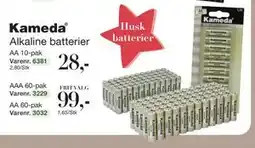 Harald Nyborg Alkaline batterier, DKK 28 tilbud