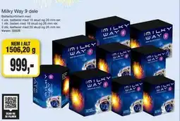 Harald Nyborg Milky Way 9 dele, DKK 999 tilbud