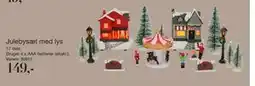 Harald Nyborg Julebysæt med lys, DKK 149 tilbud