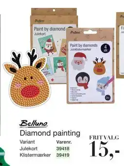 Harald Nyborg Diamond painting, DKK 15 tilbud