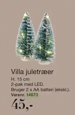 Harald Nyborg Villa juletræer, DKK 45 tilbud