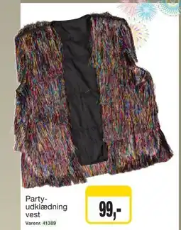 Harald Nyborg Partyudklædning vest, DKK 99 tilbud