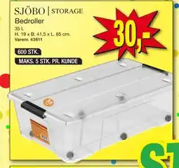 Harald Nyborg Bedroller, DKK 30 tilbud