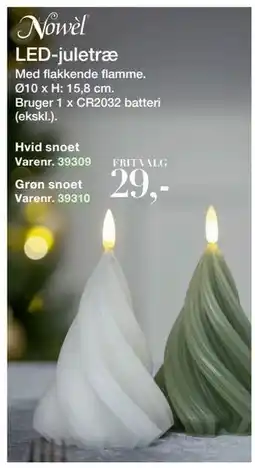 Harald Nyborg LED-juletræ, DKK 29 tilbud