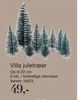 Harald Nyborg Villa juletræer, DKK 49 tilbud