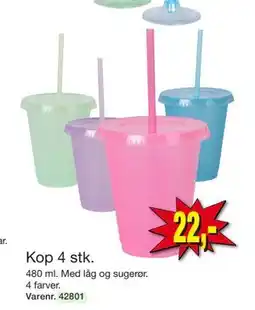 Harald Nyborg Kop 4 stk., DKK 22 tilbud