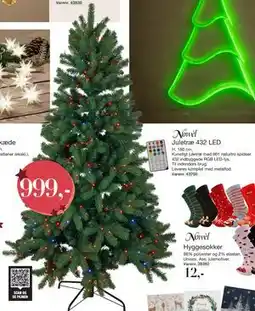 Harald Nyborg Juletræ 432 LED, DKK 999 tilbud
