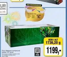 Harald Nyborg Four Seasons compound batteri 127 skud, DKK 1199 tilbud