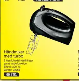Harald Nyborg Håndmixer med turbo, DKK 49 tilbud