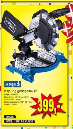 Harald Nyborg Kap- og geringssav 8”, DKK 399 tilbud