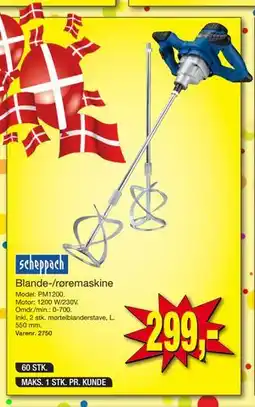 Harald Nyborg Blande-/røremaskine, DKK 299 tilbud