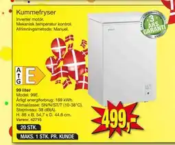 Harald Nyborg Kummefryser, DKK 499 tilbud