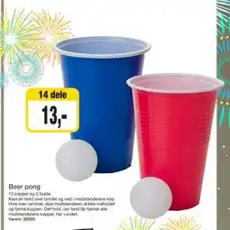 Harald Nyborg Beer pong, DKK 13 tilbud