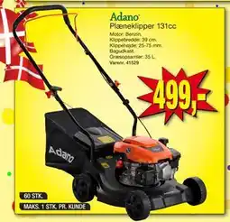 Harald Nyborg Plæneklipper 131cc, DKK 499 tilbud