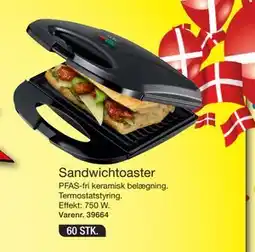 Harald Nyborg Sandwichtoaster, DKK 49 tilbud