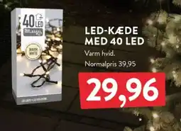 Plantorama Led-kæde med 40 led tilbud
