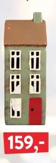 Huse til fyrfadslys Keramik.