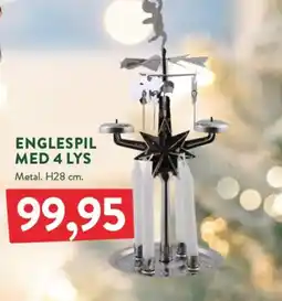 Plantorama Englespil med 4 lys tilbud