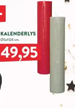 Plantorama Kalenderlys tilbud