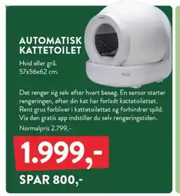 Plantorama Automatisk kattetoilet tilbud