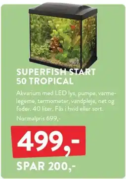 Plantorama Superfish start 50 tropical tilbud