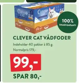 Plantorama Clever cat vådfoder tilbud