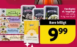 Løvbjerg Færdigdej el. toppings tilbud