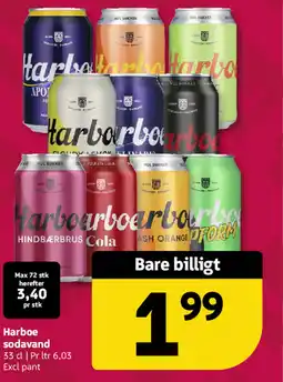 Løvbjerg Harboe sodavand tilbud