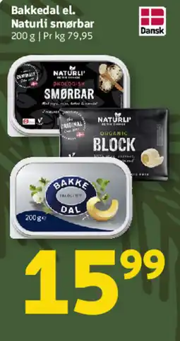 Løvbjerg Dansk bakkedal el. naturli smørbar tilbud