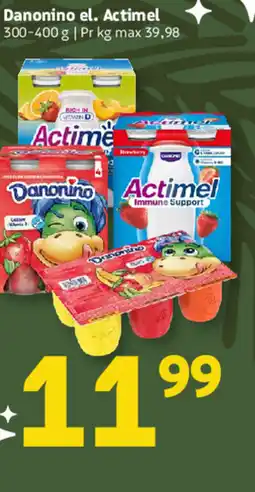 Løvbjerg Danonino el. Actimel tilbud