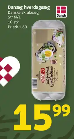Løvbjerg Danæg hverdagsæg tilbud
