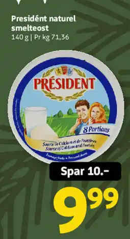 Løvbjerg President naturel smelteost tilbud