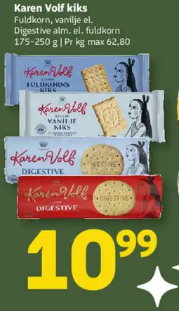 Løvbjerg Karen Volf kiks tilbud