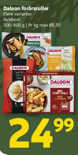 Løvbjerg Daloon forårsruller tilbud