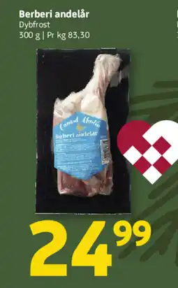 Løvbjerg Berberi andelår Dybfrost tilbud