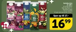 Løvbjerg Rynkeby juice el. saft c tilbud