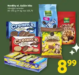 Løvbjerg Nordthy el. Gullón kiks tilbud