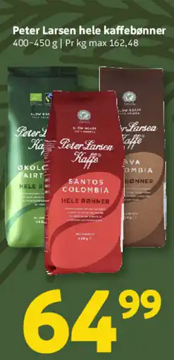 Løvbjerg Peter Larsen hele kaffebønner tilbud