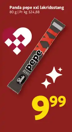 Løvbjerg Panda pepe xxl lakridsstang tilbud