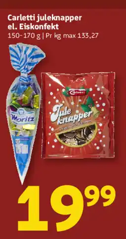 Løvbjerg Carletti juleknapper el. Eiskonfekt tilbud